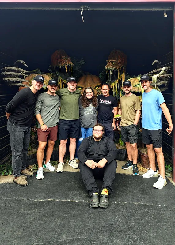 The Hunters at Paranoia Haunted House